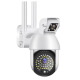 Camera Supraveghere IP PTZ Duala wireless 320 grade 1080p IR+LED Exterior Senzor Miscare Alarma