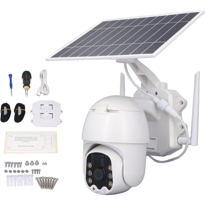 Camera supraveghere PTZ Solara fara fir pentru exterior