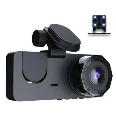 Camera tripla auto DVR 2 Full HD inregistrare automata