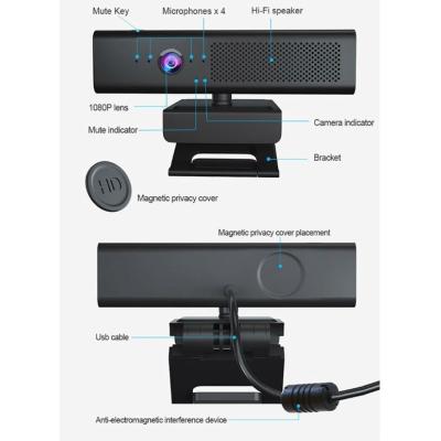 Camera video pentru PC Q SX988 Full HD 1080p