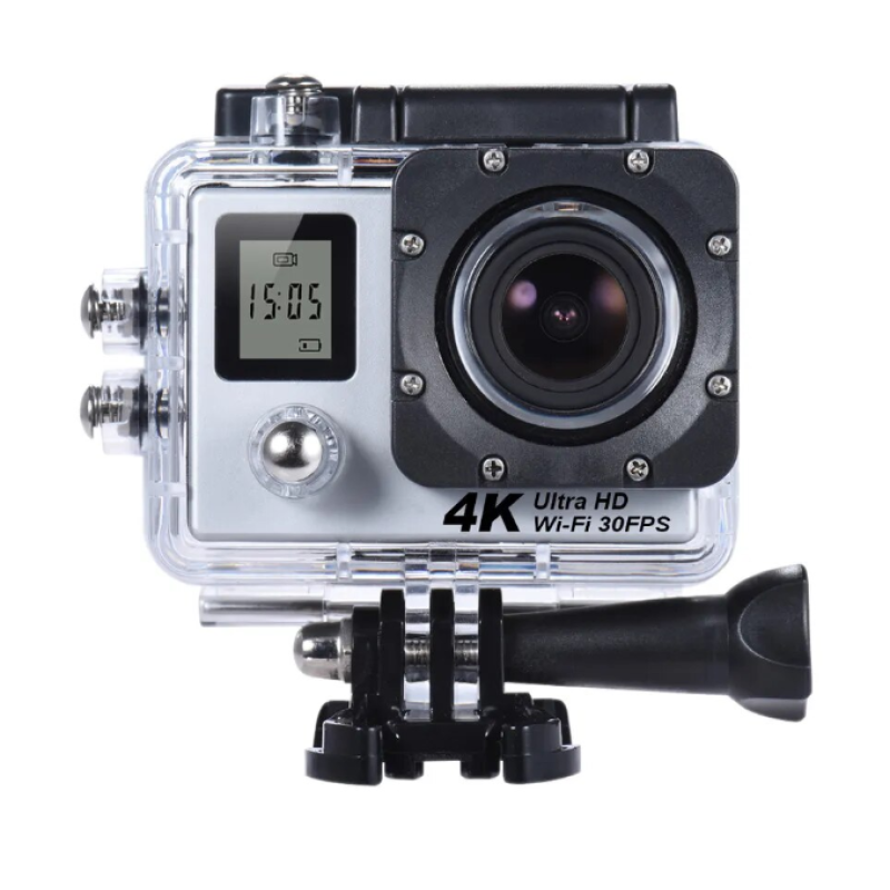 Camera video sport 4K 650 mAh negru