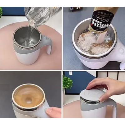 Cana cu amestecare automata 828 Inox stil Termos cu maner