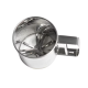 Cana cu sita pentru cernut faina,zahar pudra inox 250 gr