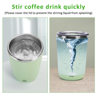 Cana Electrica cu Amestecare Rotativa Automata Cu Capac