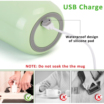 Cana Electrica cu Amestecare Rotativa Automata Cu Capac