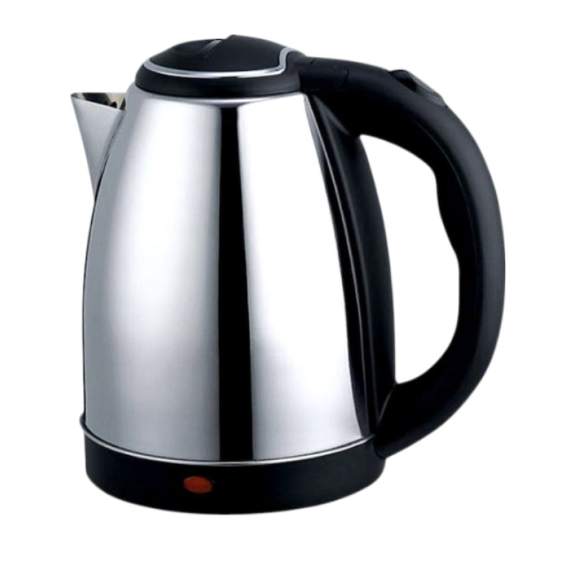 Cana Fierbator Scarlett 1500W capacitate 2L Oprire automata Inox/Negru