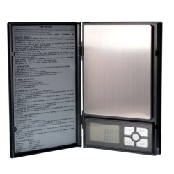 Cantar din plastic pentru bijuterii model notebook