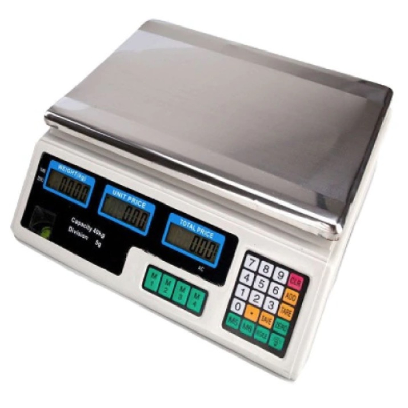 Cantar Electronic 40kg Piata Digital Comercial Pentru Fructe Si Legume