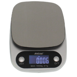 Cantar electronic de bucatare Argintiu cu display C305