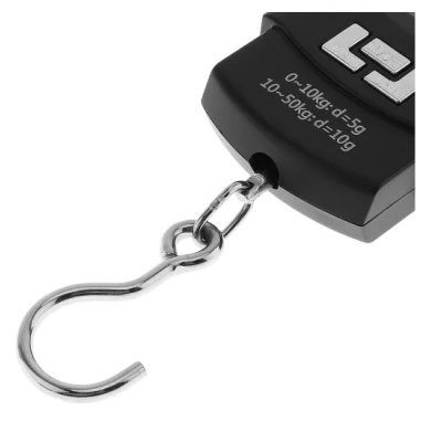 Cantar electronic MRG P-WH-A08, 50 Kg, Ecran Digital, Negru