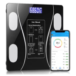 Cantar inteligent de Diagnostic Corporal Negru