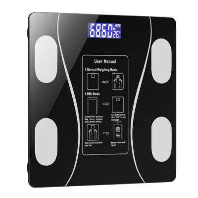 Cantar inteligent de diagnostic corporal pe baterii