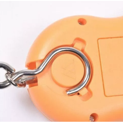 Cantar Portocaliu Digital cu Display LCD 50kg electronic AX