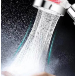 Cap de Dus cu Elice ROZ si Jet cu Presiune