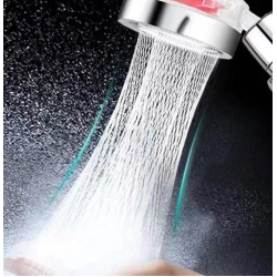 Cap de Dus cu Elice ROZ si Jet cu Presiune