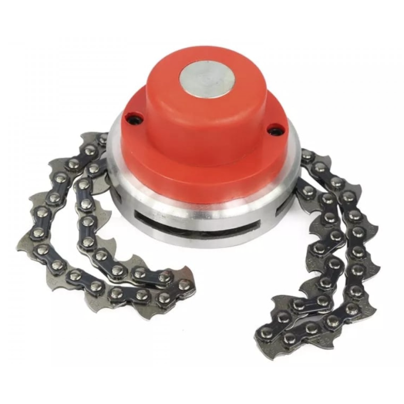Cap motocoasa cu lant portocaliu MX153