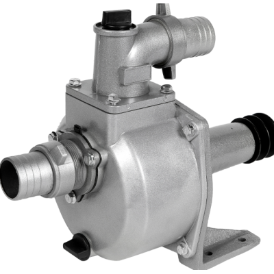 Cap motopompa 2 toli cu fulie dubla