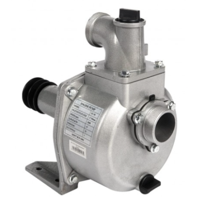 Cap motopompa 2 toli cu fulie dubla