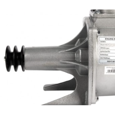 Cap motopompa 2 toli cu fulie dubla