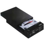 Carcasa pentru unitate de hard disk Q YS300 de 2.5" / 3.5"cu conexiune USB 