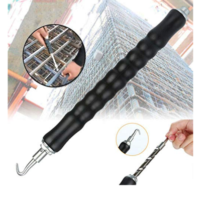 Carlig semi automat de legat sarma fier beton armatura din otel cu maner ergonomic din cauciuc