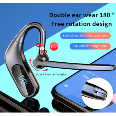 Casca Bluetooth fara Fir 5.1 KJ12 Design Rotativ 180 Grade