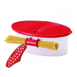 UB Caserola cu strecuratoare pentru preparare paste la microunde