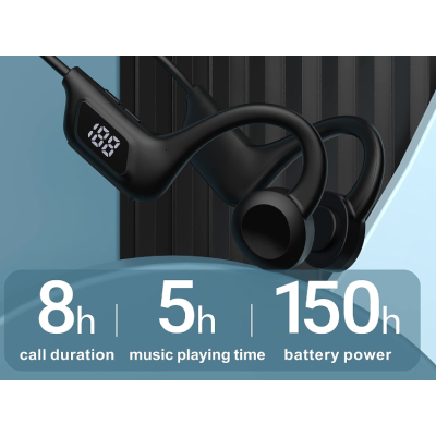 Casti bluetooth BL13E Handsfree sport cu banda