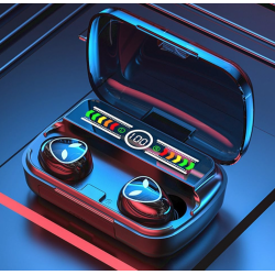 Casti bluetooth M20 pro cu display si afisaj