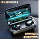 Casti In Ear TWS F9 Bluetooth 5.0 Wireless IPX7 4000mAh HiFi