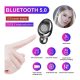 Casti In Ear TWS F9 Bluetooth 5.0 Wireless IPX7 4000mAh HiFi