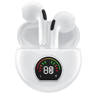 Casti TWS Bluetooth PRO 6S MAX cu dock de incarcare