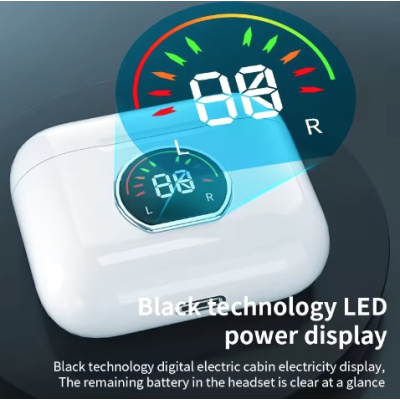 Casti wireless cu afisaj digital LED TWS PRO 7S MAX