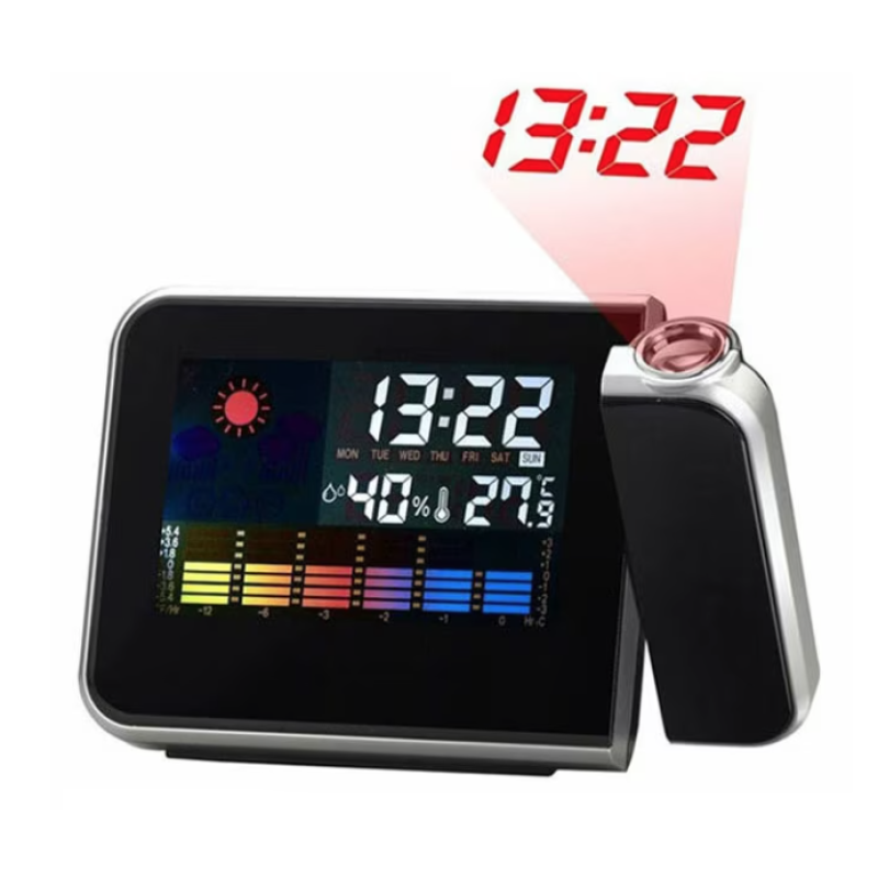 Ceas cu calendar DS-8190 pro lcd alarma si proiectie