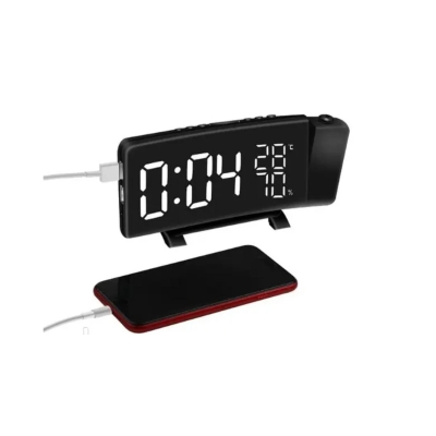 Ceas de masa DS-3621LP cu afisaj verde si proiectie rosie pe tavan