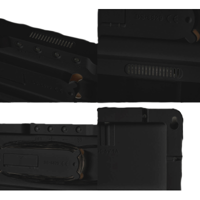 Ceas de perete / masa electronic RD A323 de 32cm afisaj portocaliu