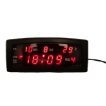 Ceas digital de masa 909 A LED cu alarma si termometru