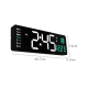 Ceas Digital de Perete RD AL6626 afisaj VERDE Functie de Termometru Calendar Temporizator Alarma Dubla