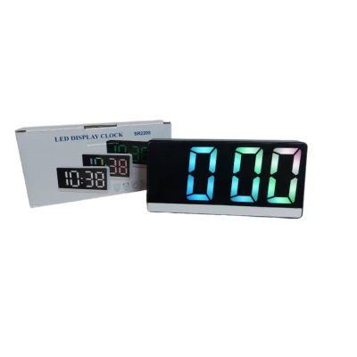 Ceas digital inteligent de masa MARE cu alarma SR2205C