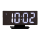 Ceas digital led mirror clock cu afisaj ALB  DS-3618L