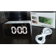 Ceas digital led mirror clock DS-3658L afisaj ALB