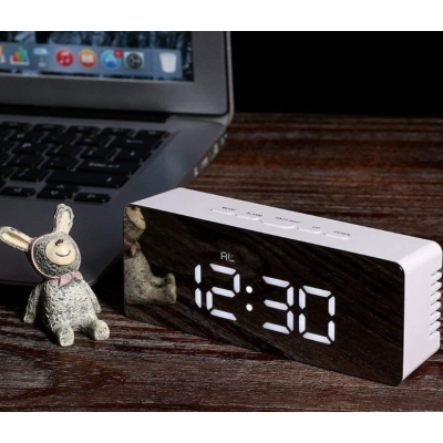 Ceas digital led mirror clock DS-3658L afisaj ROSU