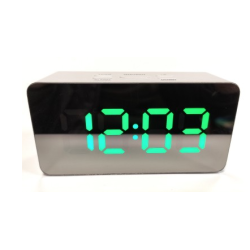 Ceas digital led mirror clock DS-3658L afisaj VERDE