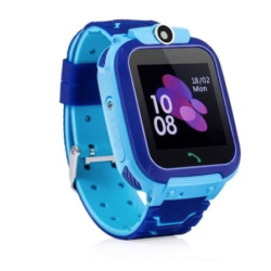 Ceas smartwatch copii cu Camera Albastru 
