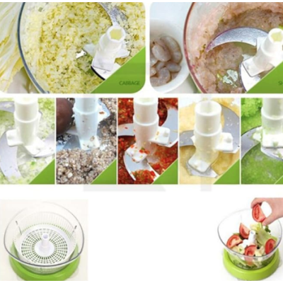 Centrifuga / Masina De Tocat Mixer Si Separator Manual De Galbenusuri Versatil Si Practic Alb/Verde