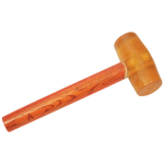 Ciocan pentru gresie/faianta din silicon cu maner lemn