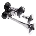 Claxon Auto Puternic 12V / 24V cu 3 Goarne Electrovalva Inclusa