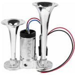 Claxon Chrome SL 1020 cu 2 goarne si compresor putere 12V