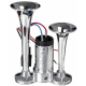 Claxon Chrome SL 1020 cu 2 goarne si compresor putere 12V