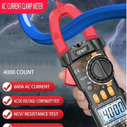 Cleste ampermetric digital S208 pentru masurare tensiune intensitate rezistenta diode si continuite in circuit